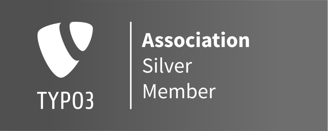 TYPO3 ASsociation Silver Member Auszeichnung